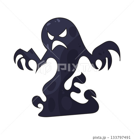 illustration of Ghostly Figure illustration of Ghostly Figure 133797491