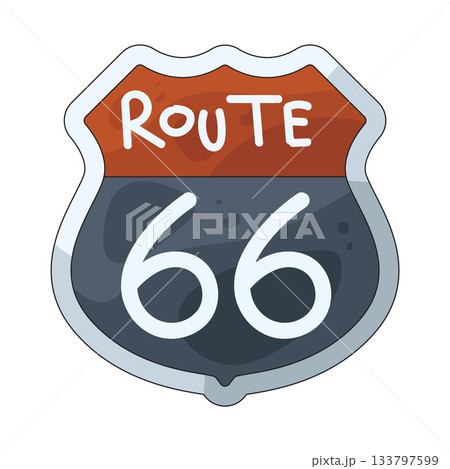 illustration of Interstate Route 133797599