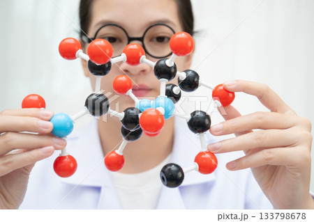 Molecules chemical on a periodic table background. Molecules chemical on a periodic table background. 133798678