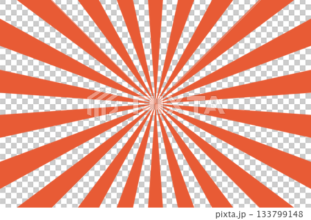 Red radial stripes background 133799148