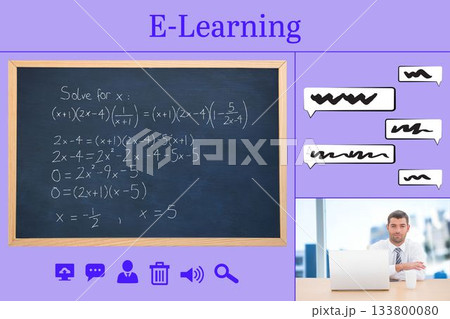Composite image of online courses Composite image of online courses 133800080