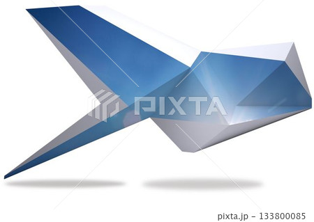 Angular structure showing sky 133800085