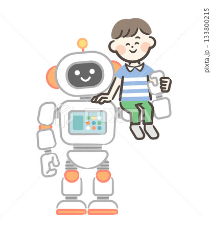 ロボットと少年 ロボットと少年 133800215
