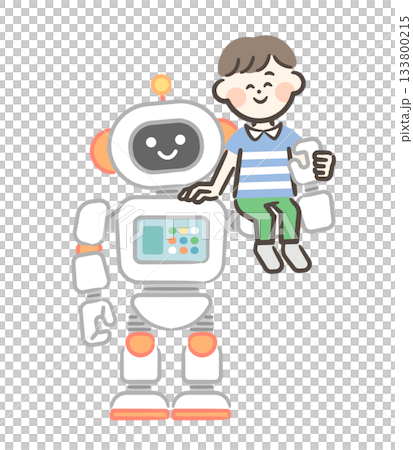 ロボットと少年 ロボットと少年 133800215