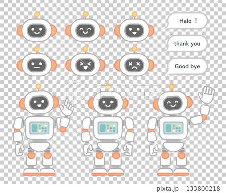 robot, vector, vectors 133800218
