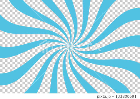 Wavy radial stripe background, light blue 133800691