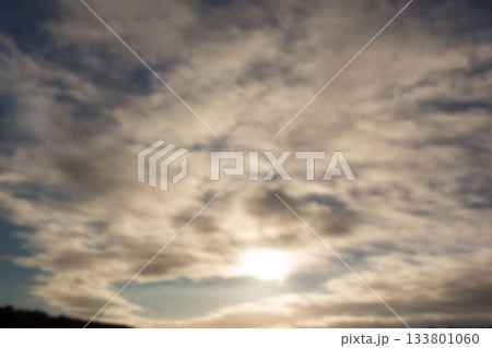 Low angle view of cloudscape during sunset 133801060