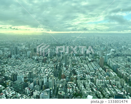台湾　台北101からの景色 133801474