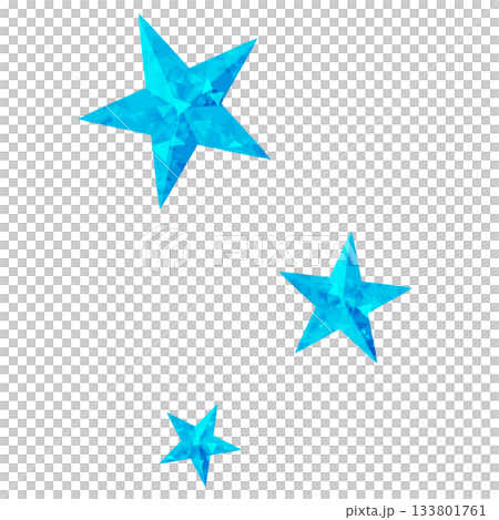 許多淺藍色的寶石狀星星 許多淺藍色的寶石狀星星 133801761