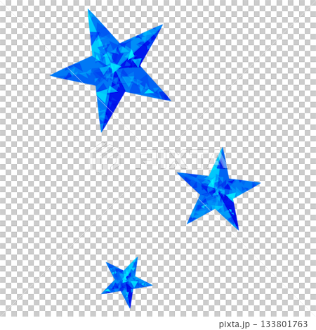 青色の宝石のようなたくさんの星 青色の宝石のようなたくさんの星 133801763