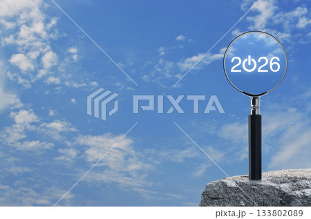 Business happy new year 2026 successful concept 133802089