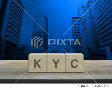 Know your customer concept 133802128