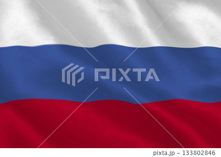 Digitally generated russian national flag Digitally generated russian national flag 133802846