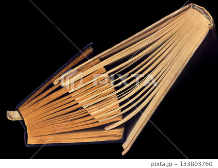 Two books bound together by sheets Two books bound together by sheets 133803760