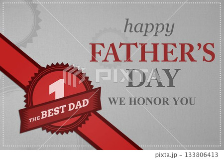 Happy father's day certificate for being best dad 133806413