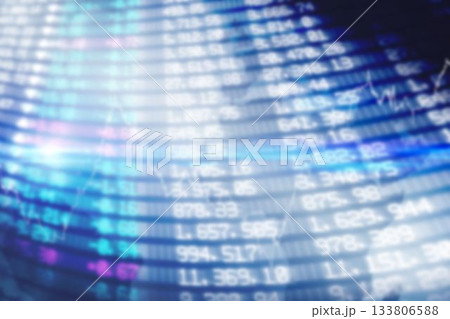 Digital genetated image of numbers 133806588