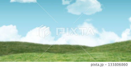 Panoramic view of field against sky Panoramic view of field against sky 133806860