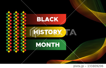 Black History Month celebrated. February national black history month African American vector illustration Template for background, banner, card, poster with text inscription Black History Month celebrated. February national black history month African American vector illustration Template for background, banner, card, poster with text inscription 133809206