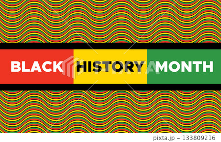 Black History Month celebrated. February national black history month African American vector illustration Template for background, banner, card, poster with text inscription Black History Month celebrated. February national black history month African American vector illustration Template for background, banner, card, poster with text inscription 133809216