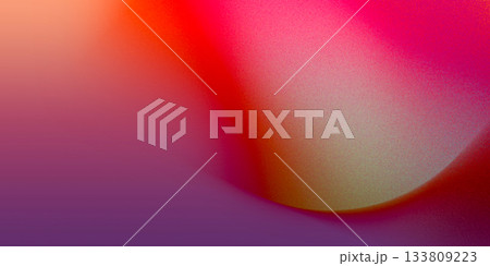 Abstract color gradient film grain texture background, 133809223