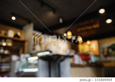 Blurry shopping mall background of store grocery. Blurred background shopping mall light bokeh business event retail store. Blur Convention hall center audience present display goods shelf products Blurry shopping mall background of store grocery. Blurred background shopping mall light bokeh business event retail store. Blur Convention hall center audience present display goods shelf products 133809404