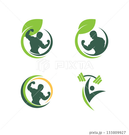 Fitness logo designs 133809927