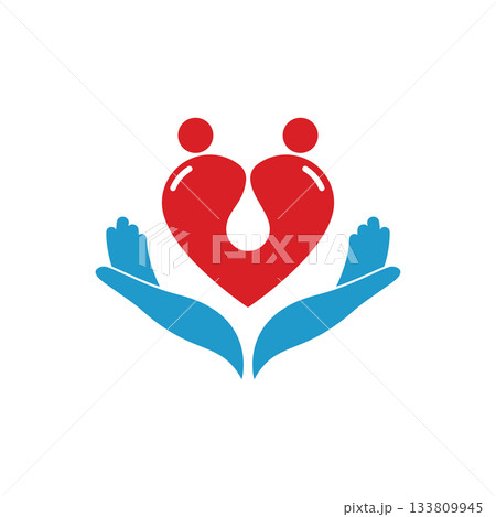 People care logo 133809945