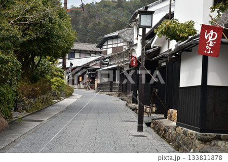 京都 鳥居本のレトロな町並み 京都 鳥居本のレトロな町並み 133811878