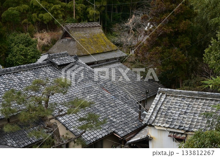 京都　鳥居本のレトロな町並み 133812267
