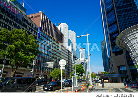 名古屋駅前　高層ビル群 133812288