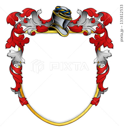 Coat of Arms Crest Family Heraldry Knight Shield Coat of Arms Crest Family Heraldry Knight Shield 133812533