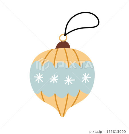 Cute vintage-style Christmas ornament 133813990