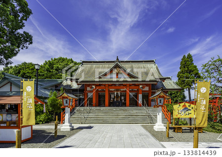 出水 箱崎八幡神社 拝殿 鹿児島県出水市 出水 箱崎八幡神社 拝殿 鹿児島県出水市 133814439