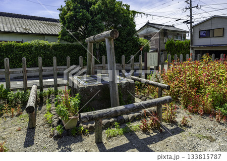 出水　野間の関跡　古井戸　鹿児島県出水市 133815787
