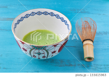 日本の茶道 　Japanese tea ceremony　コピースペースあり 133815963