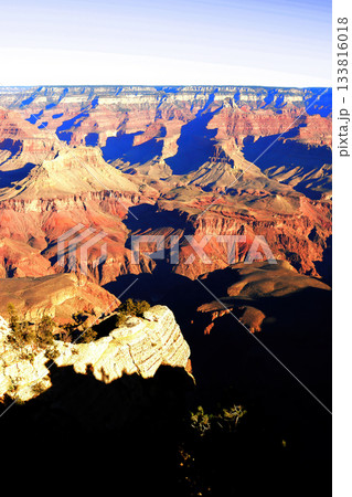Hazy Sky Day At The Grand Canyon Arizona Hazy Sky Day At The Grand Canyon Arizona 133816018