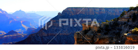 Hazy Sky Day At The Grand Canyon Arizona 133816019