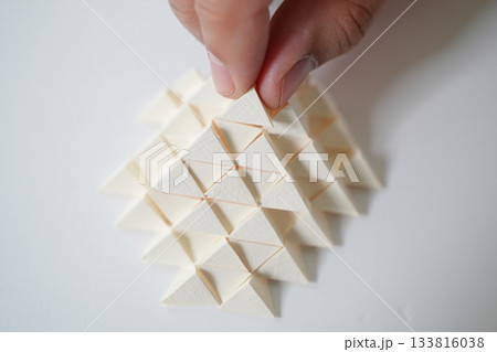 hand of man playing chess hand of man playing chess 133816038