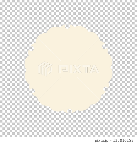 Japanese pattern frame, simple snowflake, beige, vector png transparent, white background Japanese pattern frame, simple snowflake, beige, vector png transparent, white background 133816155