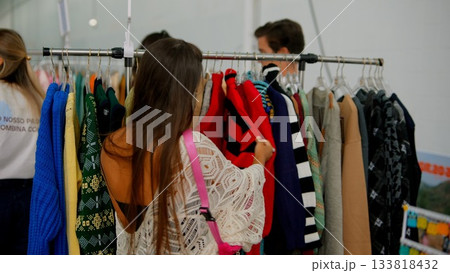 An Exciting and Unforgettable Fashion Shopping Experience at a Trendy and Stylish Boutique Venue 133818432