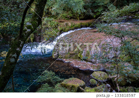 菊池渓谷の風景 菊池渓谷の風景 133818597