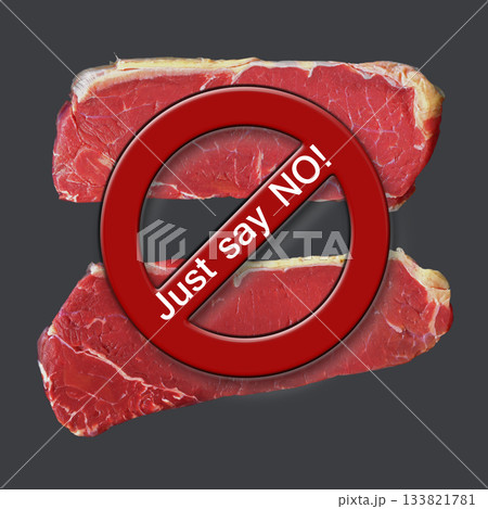 Affordance to refuse meat Affordance to refuse meat 133821781