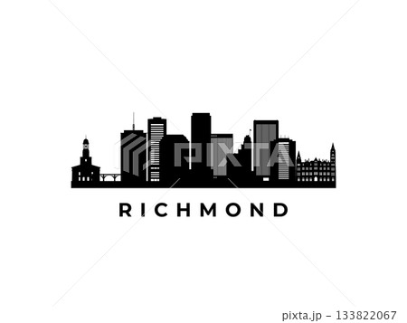 Vector Richmond skyline. 133822067