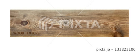 Wood background. Wooden texture pattern. Rustic brown natural textured wall, table, floor, door, panel, plank, parquet. Realistic vector illustration for interior design 133823100