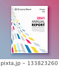 Business annual report brochure layout design 133823260
