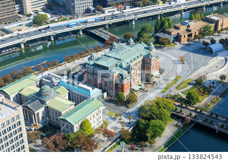 大阪中之島の大阪市中央公会堂 大阪中之島の大阪市中央公会堂 133824543