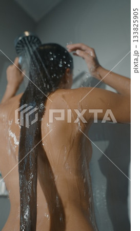 Experience a Refreshing Shower thats truly Invigorating with Water Dripping all Around Experience a Refreshing Shower thats truly Invigorating with Water Dripping all Around 133825905