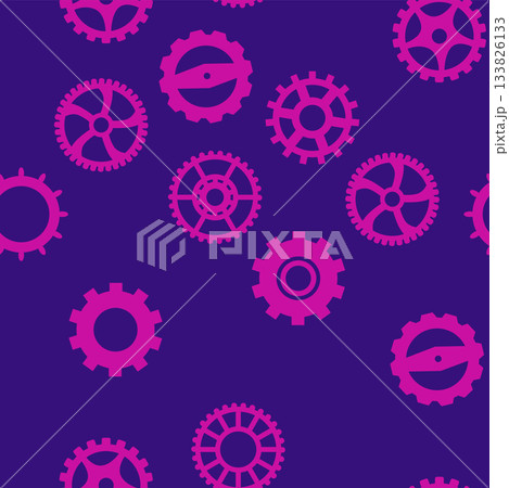 Gears and cogs, pink and purple for girls. Abstract engineering concepts. Wonderland, clockwork. Gears and cogs, pink and purple for girls. Abstract engineering concepts. Wonderland, clockwork. 133826133