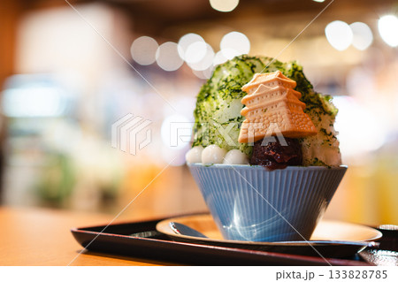 豊洲ふくらすずめの天空の抹茶かき氷 133828785