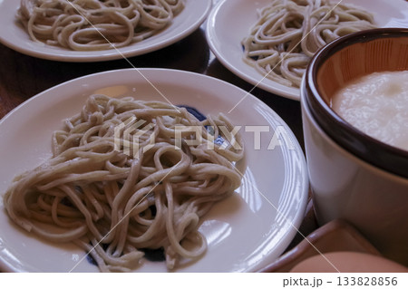 兵庫県豊岡市の名物・出石皿そば 兵庫県豊岡市の名物・出石皿そば 133828856